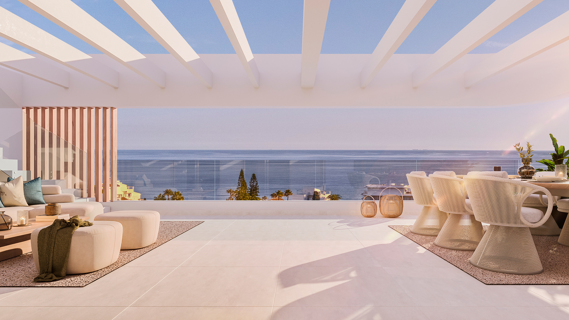 Celectia Homes pool and amenities — Estepona, Costa del Sol, Spain